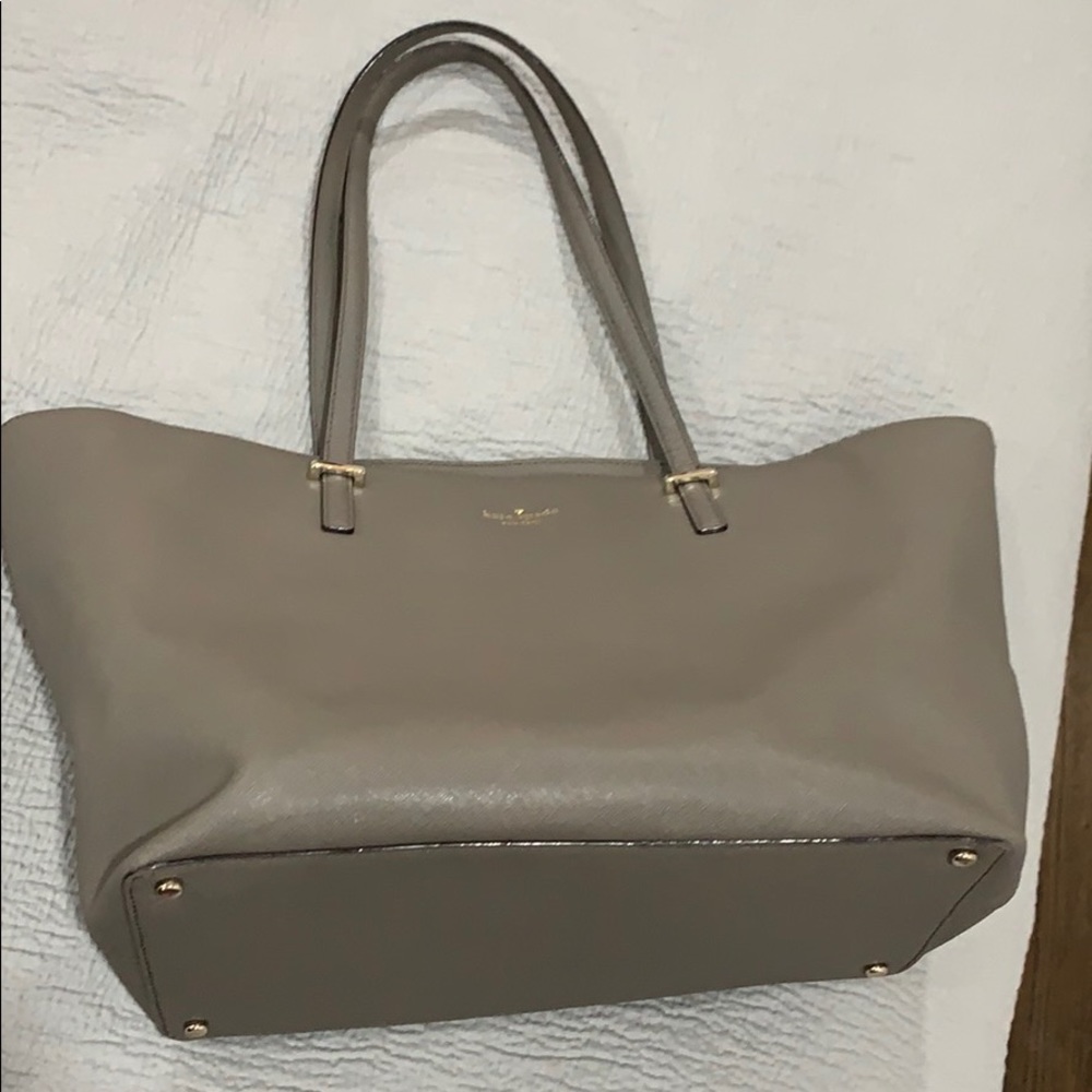 Kate spade gray tote